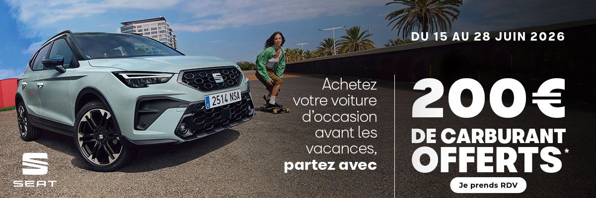 Offres carburant Seat JPO juin 2026